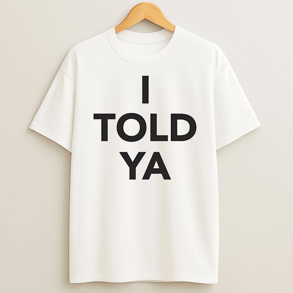 I Told Ya As Worn By Zendaya Jfk Jr T Shirt