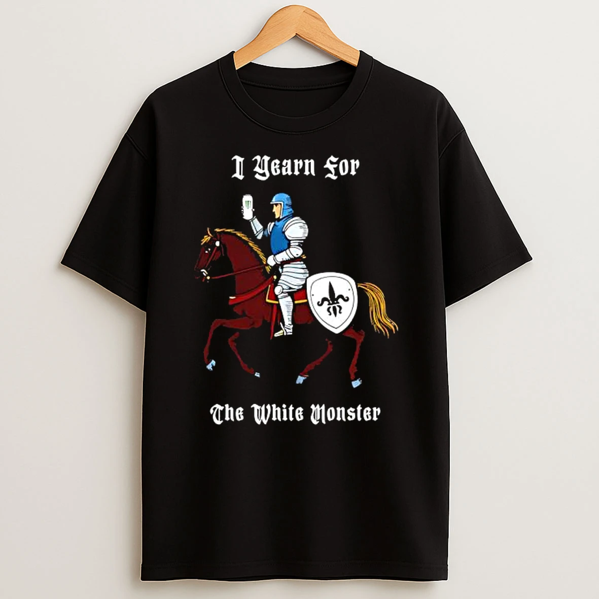 I Yearn For The White Monster Custom Graphic T Shirt