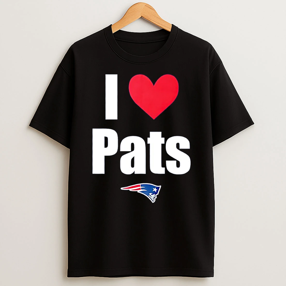 I Love Pats New England Patriots Football Logo 2026 T Shirt