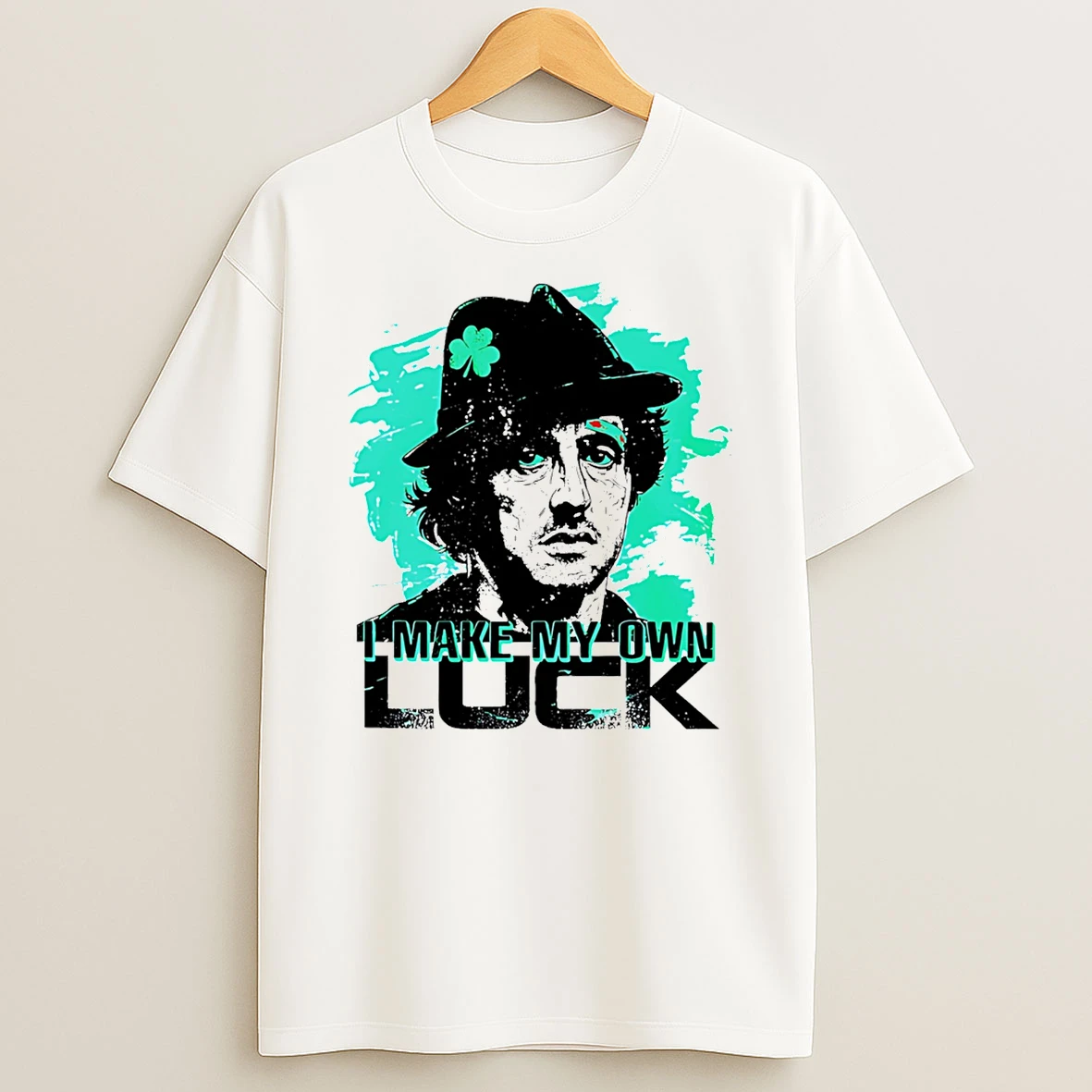 I Make My Own Luck Lucky Rocky St Patricks Day T Shirt