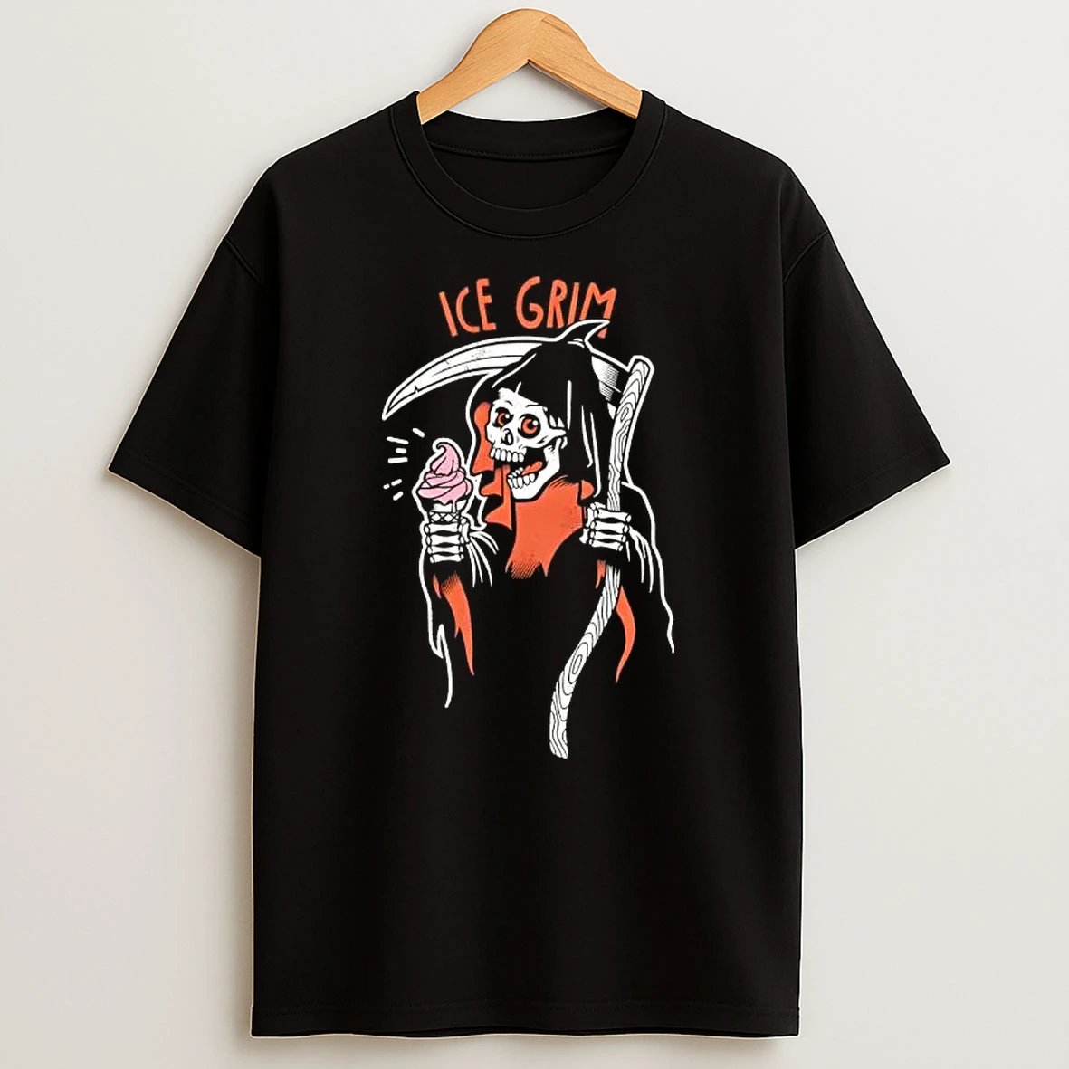 Ice Grim Reaper T Shirt