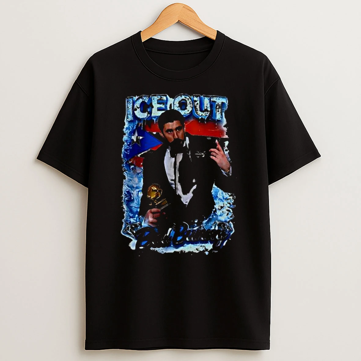 Ice Out Bunny Puerto Rico Abolish Ice T Shirt