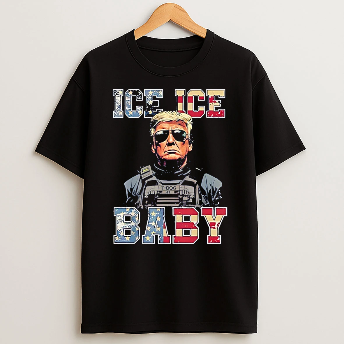 Ice Ice Baby Funny Trump T Shirt