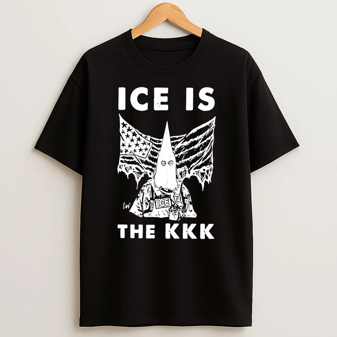 Ice Is The Kkk Funny T Shirt