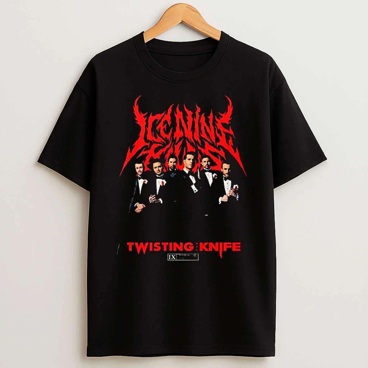 Ice Nine Kills X Scream 7 Twisting The Knife Opening Knife February 27 2026 T Shirt