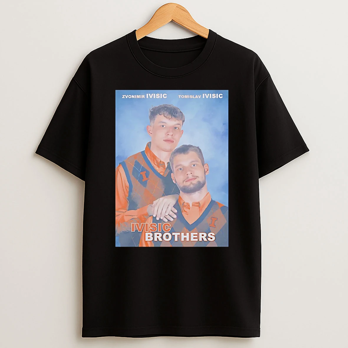 Illinois Basketball Ivisic Brothers Step Brothers T Shirt