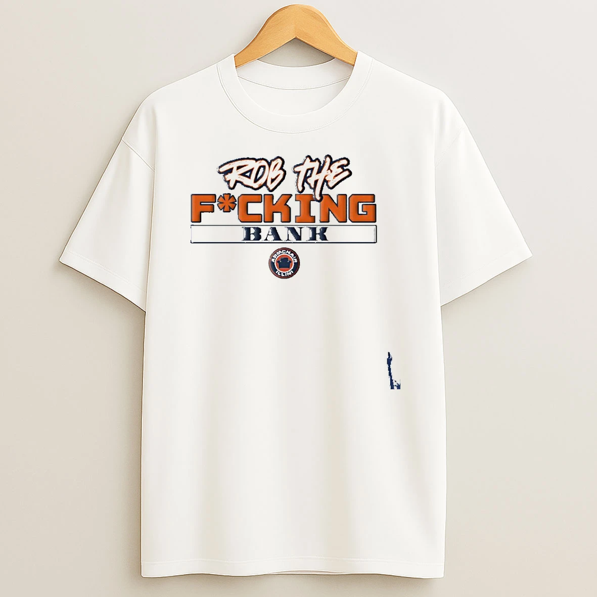 Illinois Basketball Rob Fucking Bank T Shirt