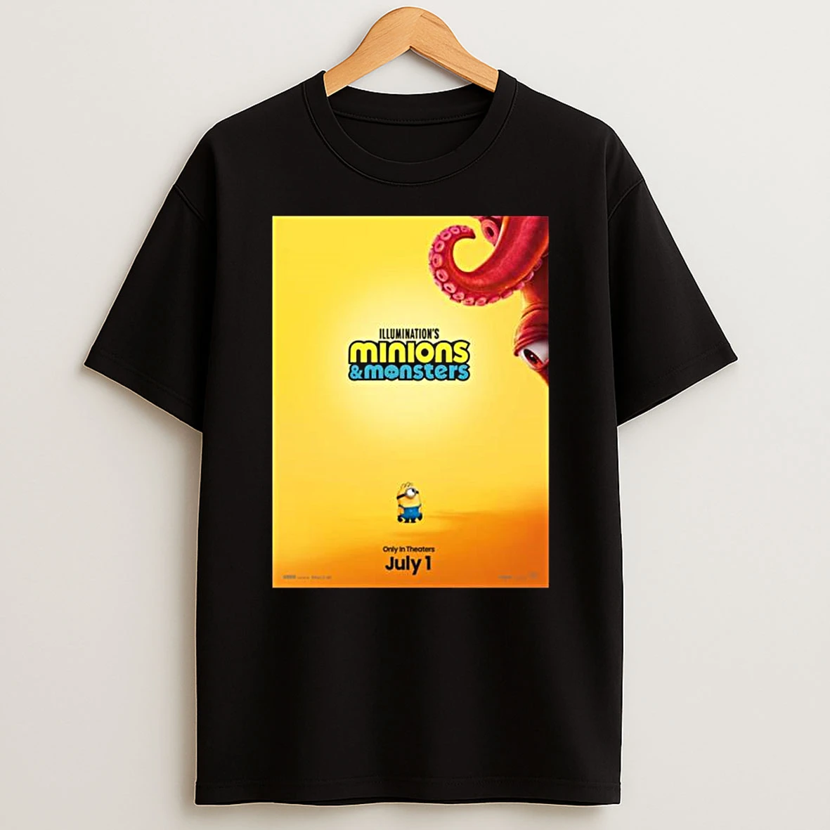 Illuminations Minions And Monsters Only In Theaters July 1 2026 T Shirt