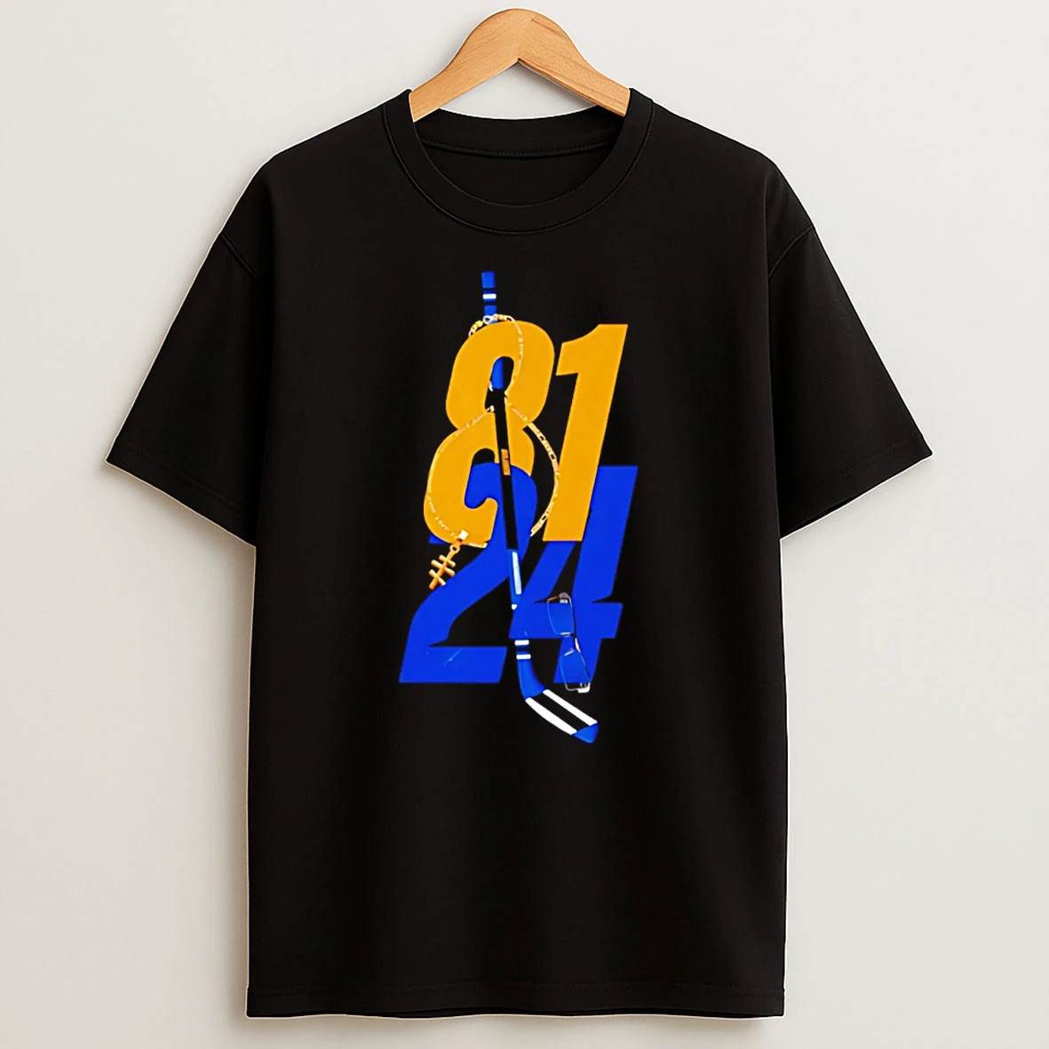 Ilya Rozanov 81 And Shane Hollander 24 Paint T Shirt