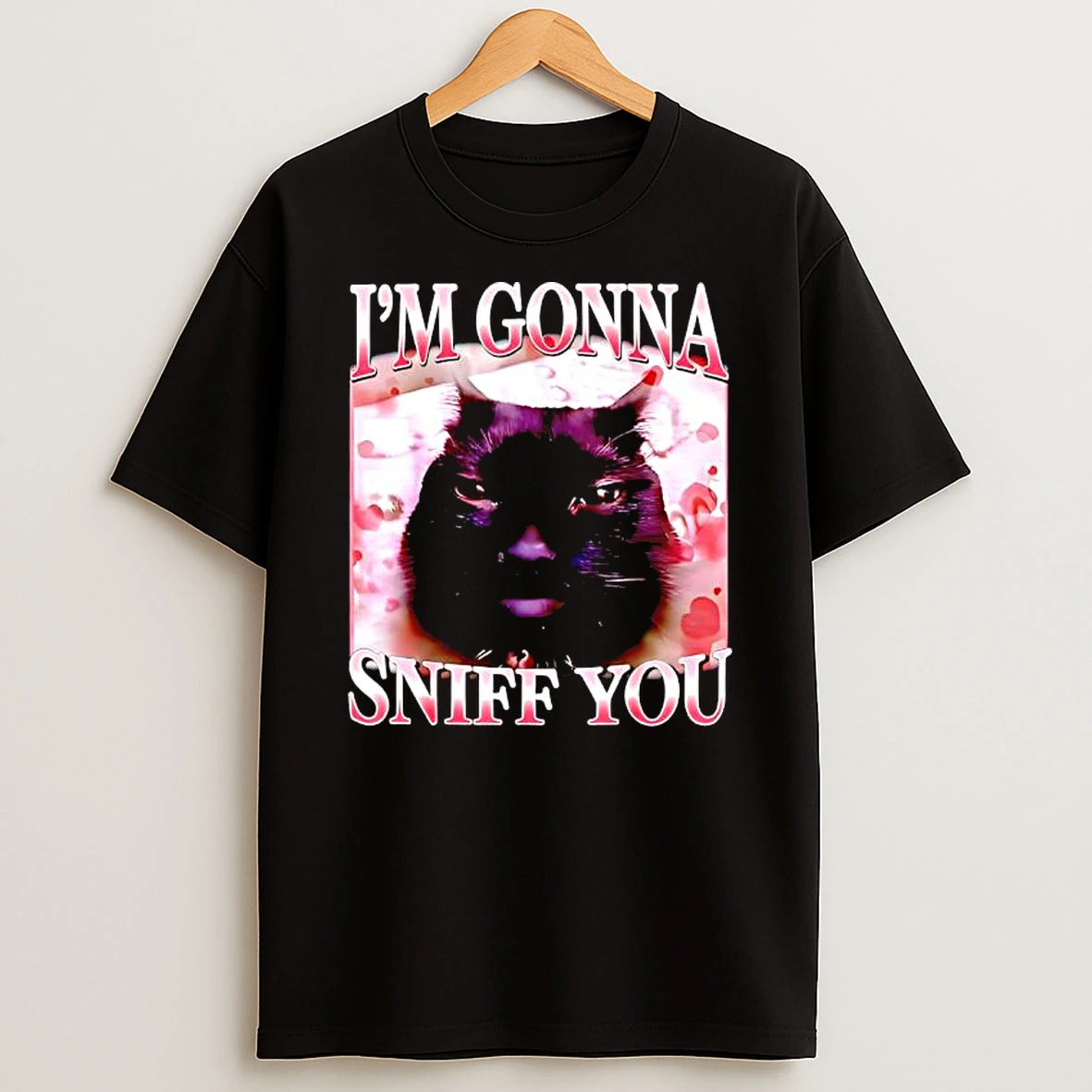 Im Gonna Sniff You Funny Brainrot Cats Meme T Shirt