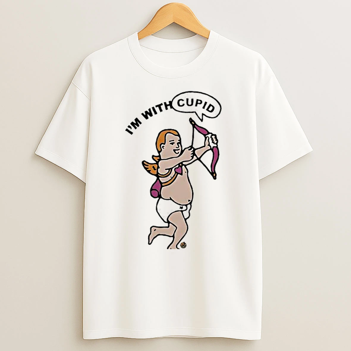 Im With Cupid Characters T Shirt