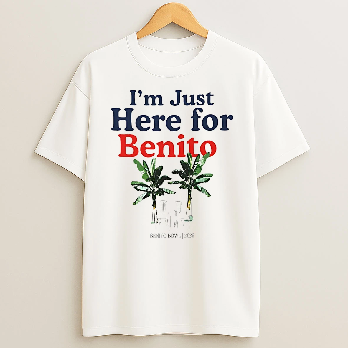 Im Just Here For The Benito Bowl Half Time Bad Bunny 2026 T Shirt
