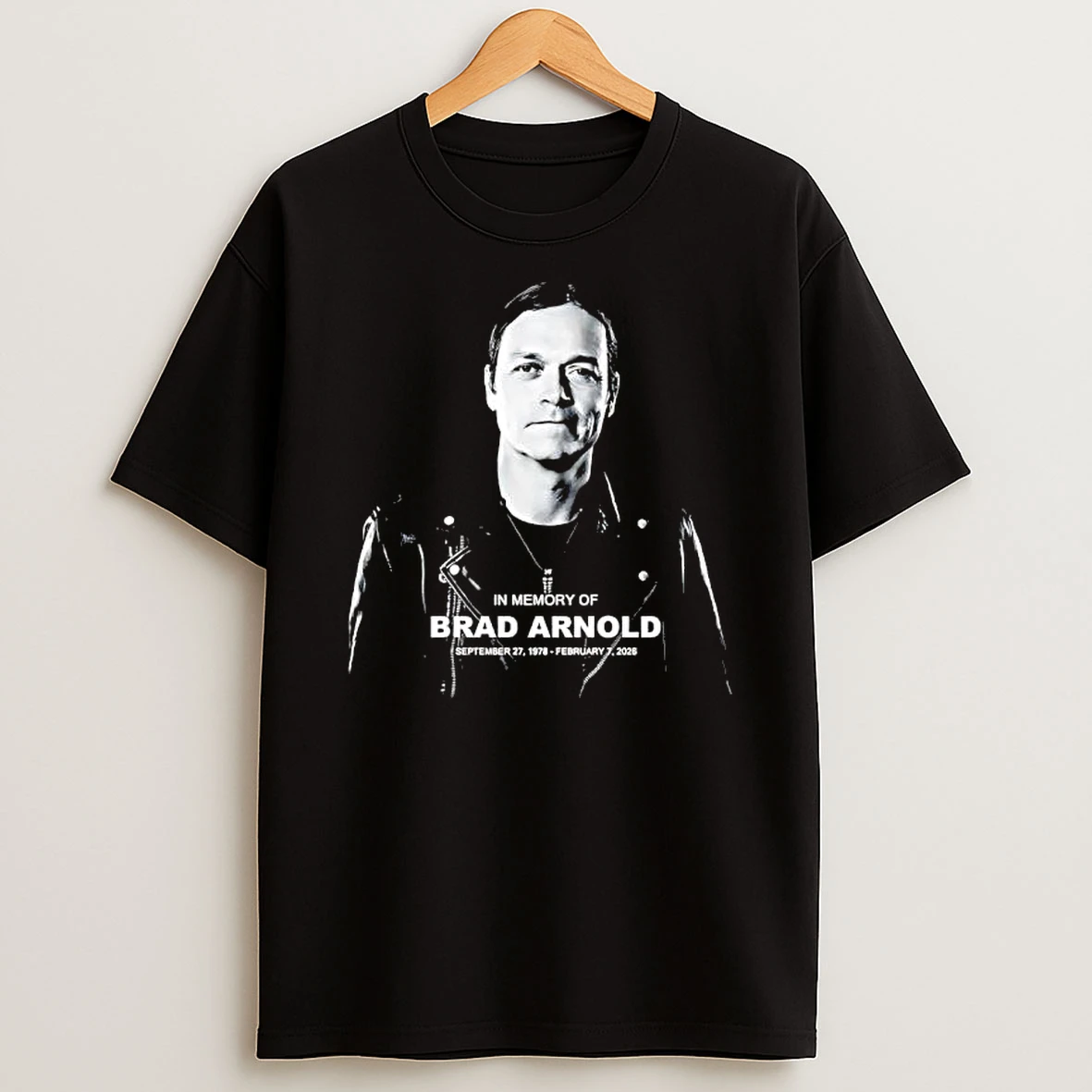 In Memory Of Brad Arnold September 27th 1978 February 7th 2026 T Shirt