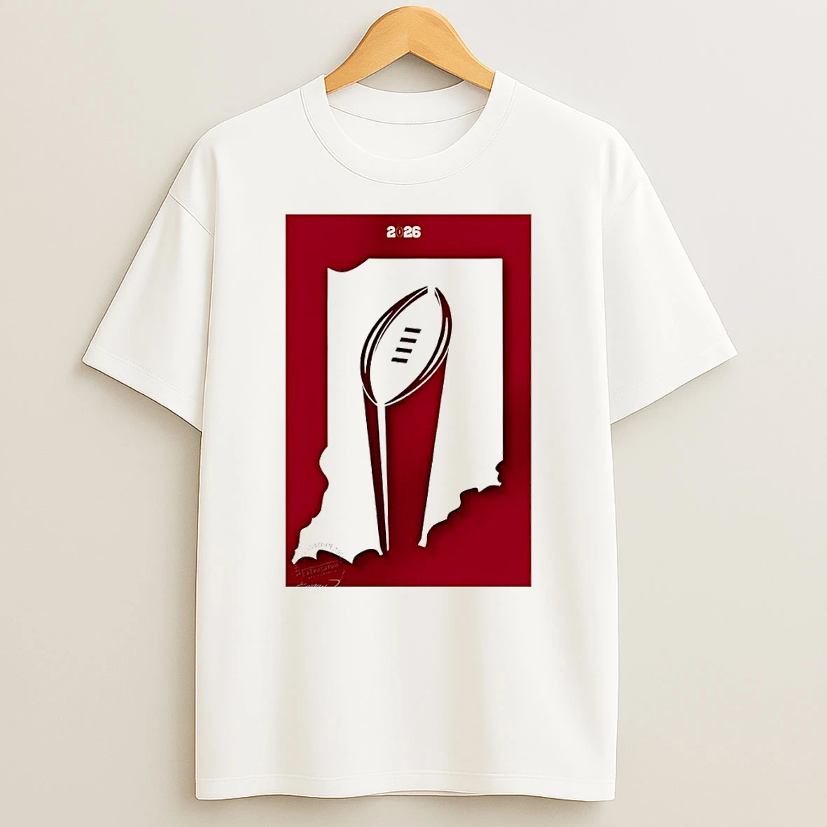 Indiana Hoosiers 2025 National Champions College 2 26 T Shirt