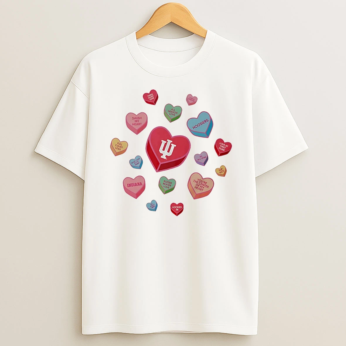 Indiana Hoosiers Sweet Talk Valentine Day T Shirt