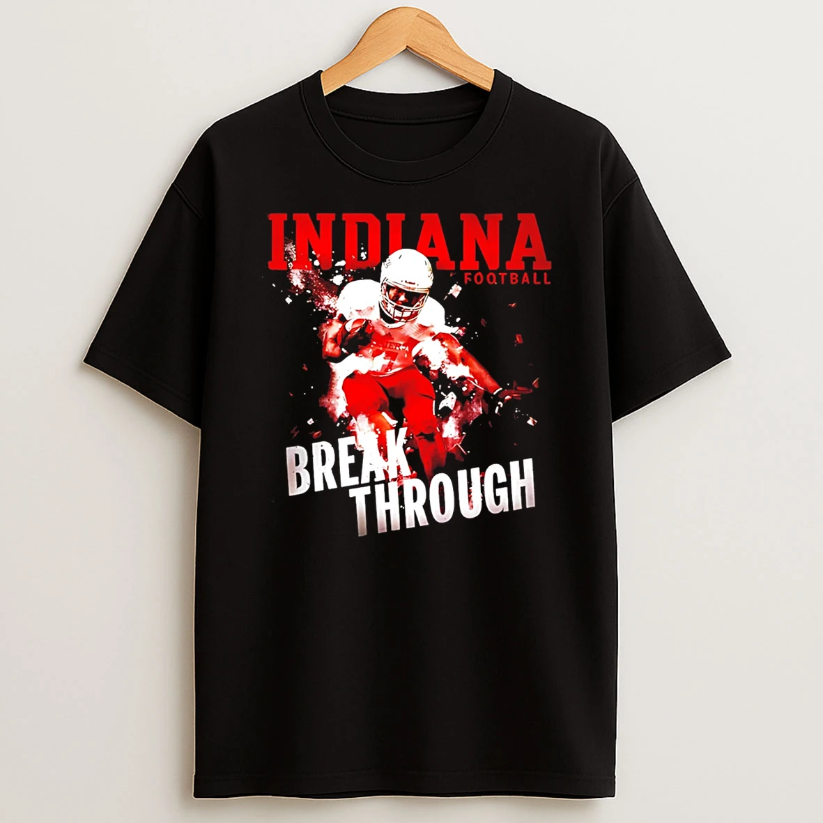 Indiana Hoosiers Football Break Though Champions 2026 T Shirt