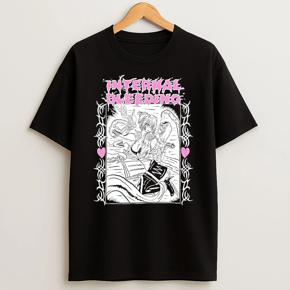 Internal Bleeding Anime Graphic T Shirt
