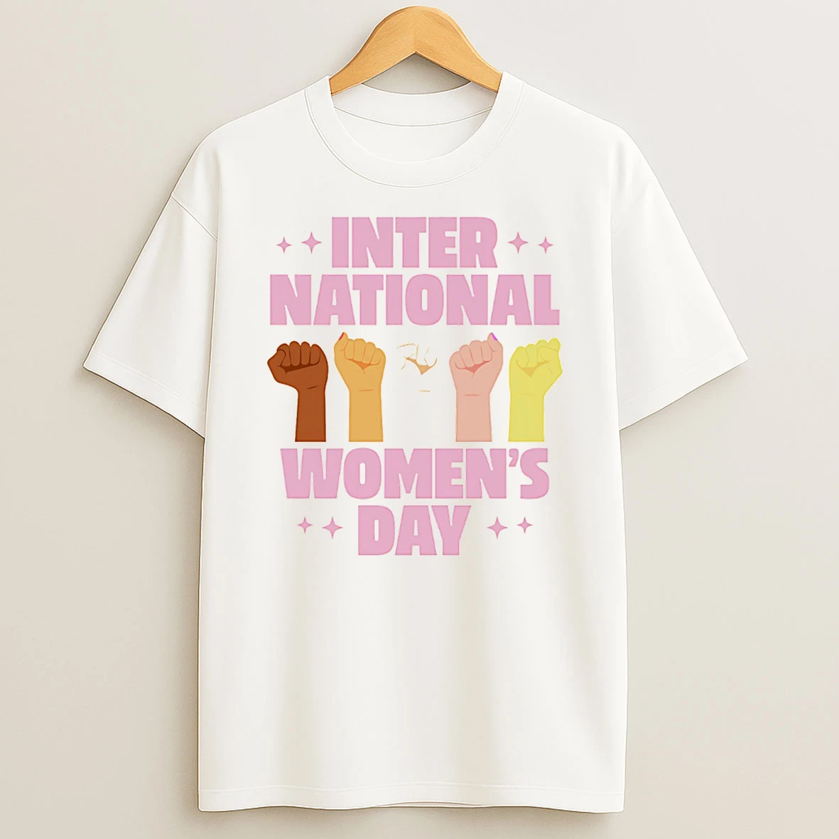 International Womens Day Hand T Shirt