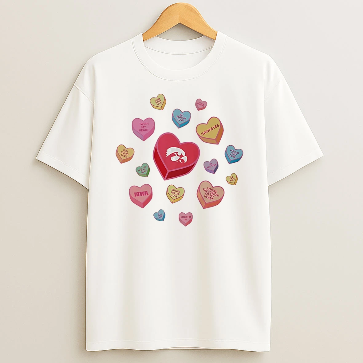 Iowa Hawkeyes Sweet Talk Valentine Day T Shirt