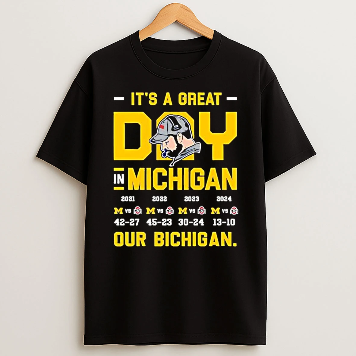 Its A Great Day In Michigan Our Bichigan Dave Portnoy T Shirt