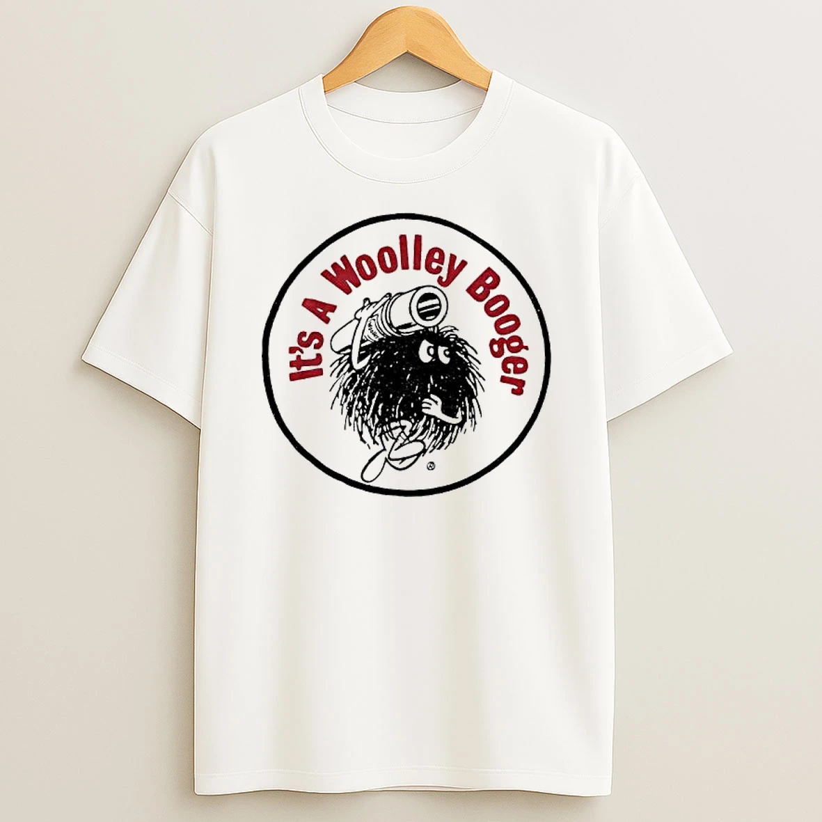 Its A Woolley Booger Circular Logo T Shirt