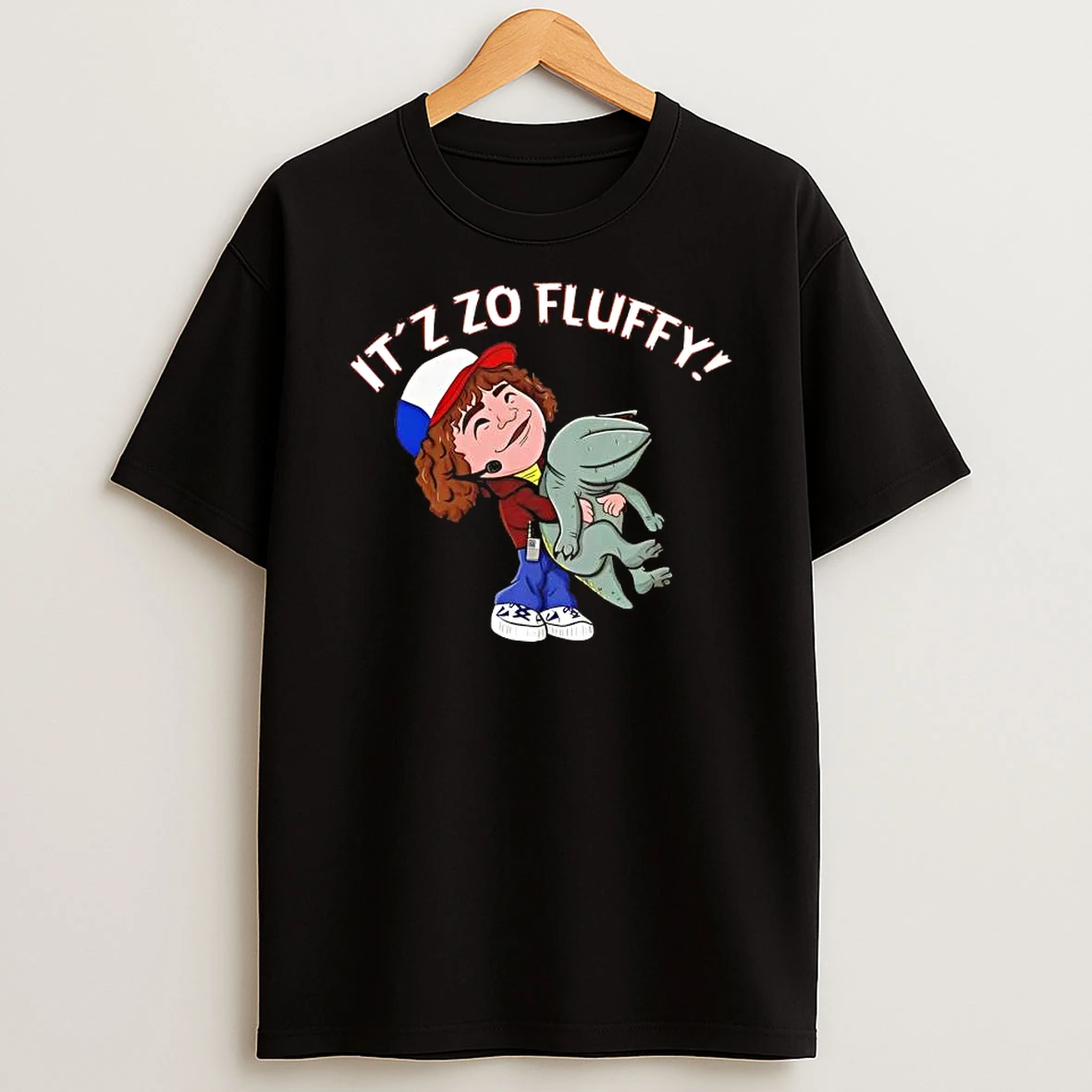 Itz Zo Fluffy Cartoon T Shirt