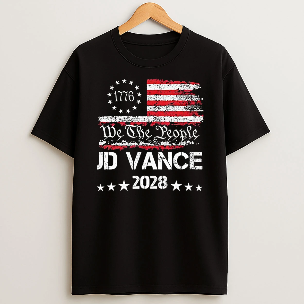 Jd Vance 2028 President 48 Us Flag Election We The People 1776 T Shirt