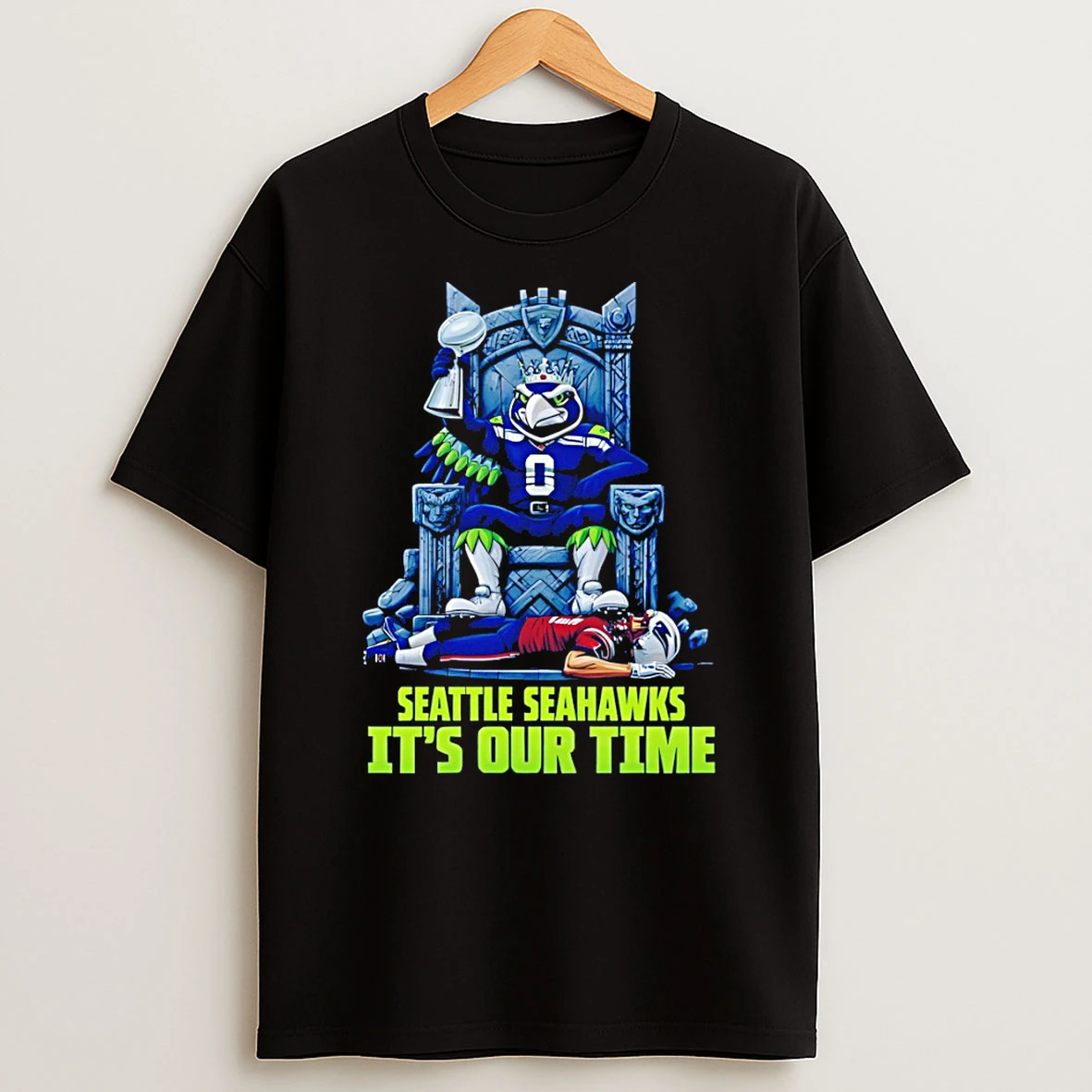 Jsn Jaxon Smith Njigba Seattle Seahawks Its Our Time Football 2026 T Shirt