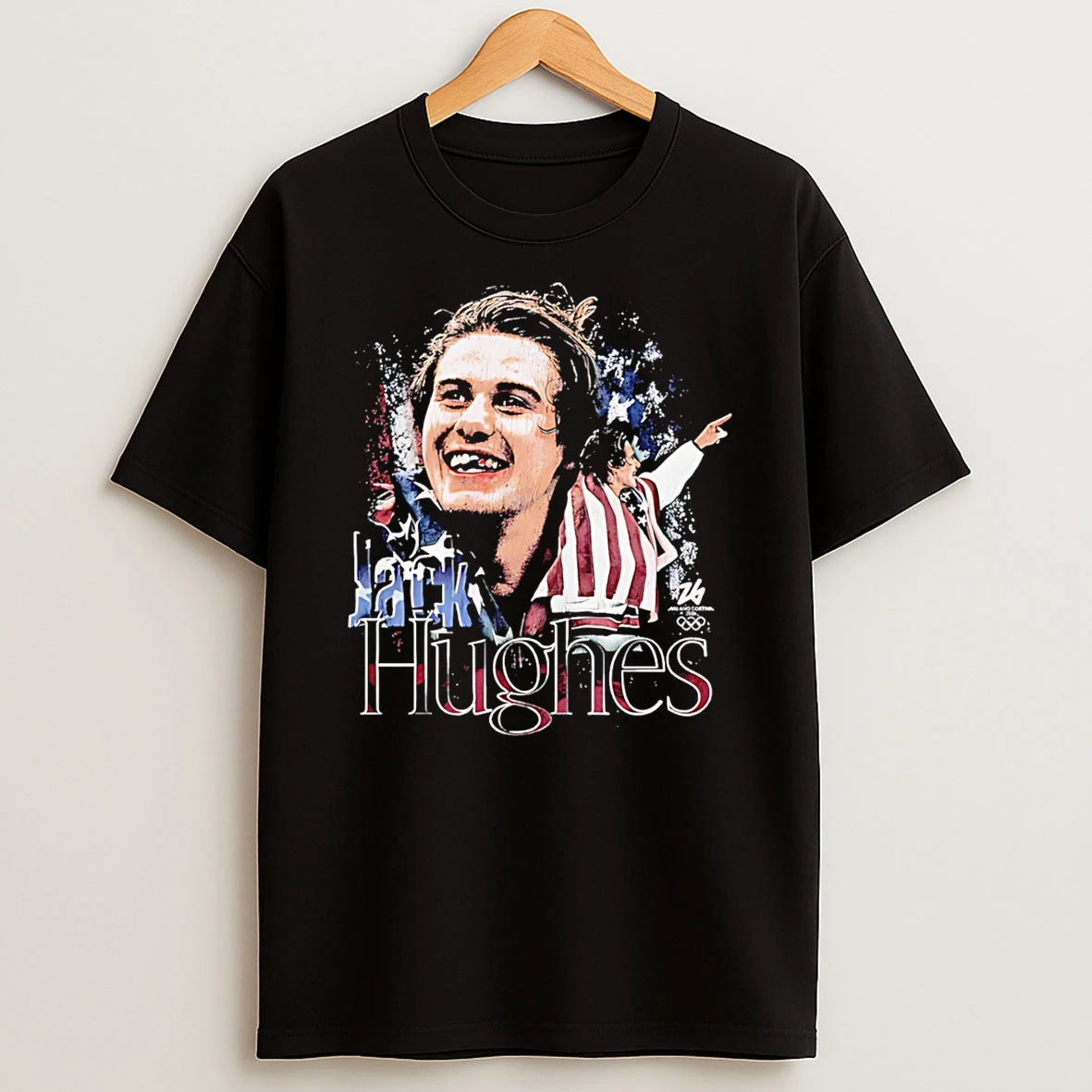 Jack Hughes 2026 Milano Cortina Winter Olympics Vintage T Shirt