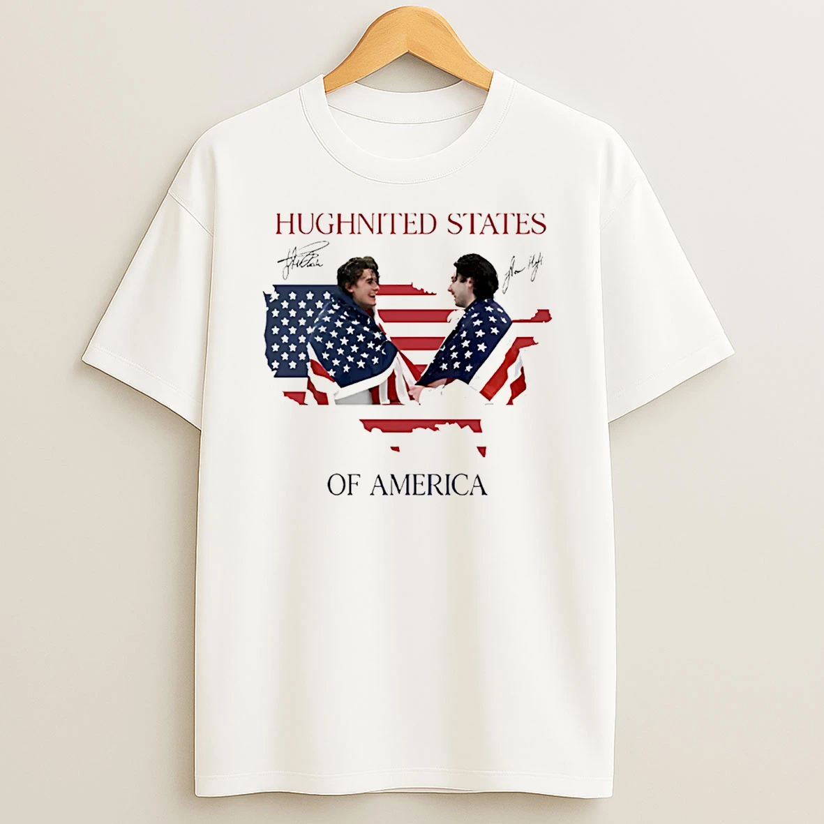 Jack Hughes Hughnited States Of America T Shirt