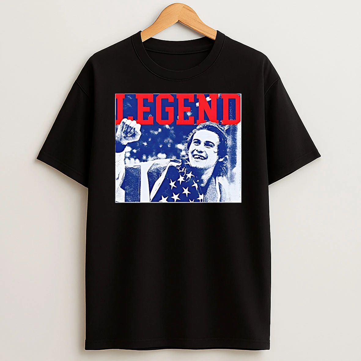 Jack Hughes Legend Team Usa Hockey Bloody Smile Usa Hockey Olympic 2026 Milano Cortina T Shirt