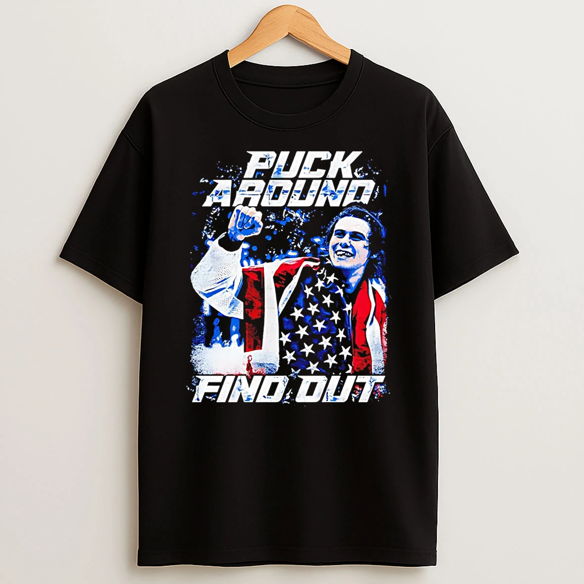 Jack Hughes Puck Around Find Out 2026 Winter Olympics T Shirt