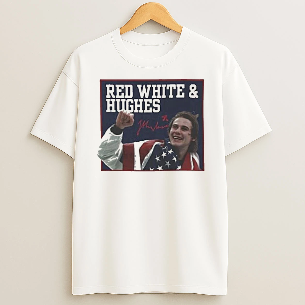 Jack Hughes Usa Hockey Golden Goal 2026 T Shirt