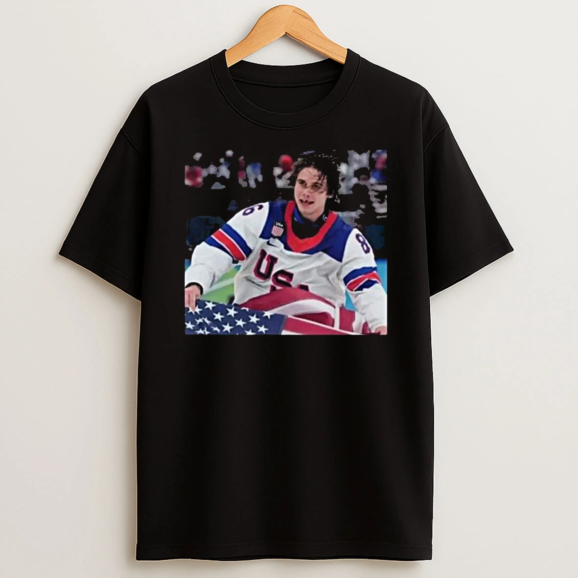 Jack Hughes Usa Hockey T Shirt