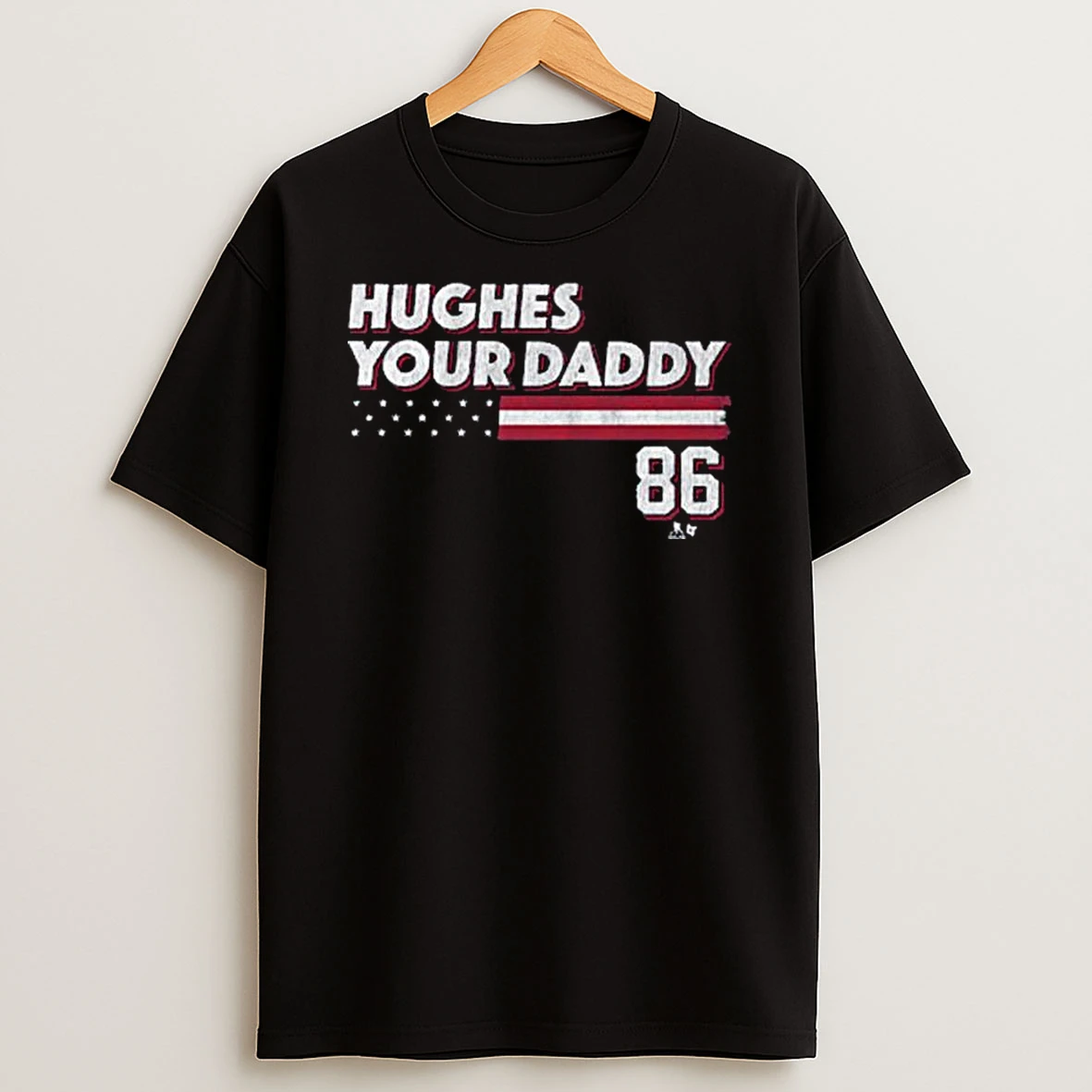 Jack Hughes Your Daddy Stars Stripes Edition T Shirt