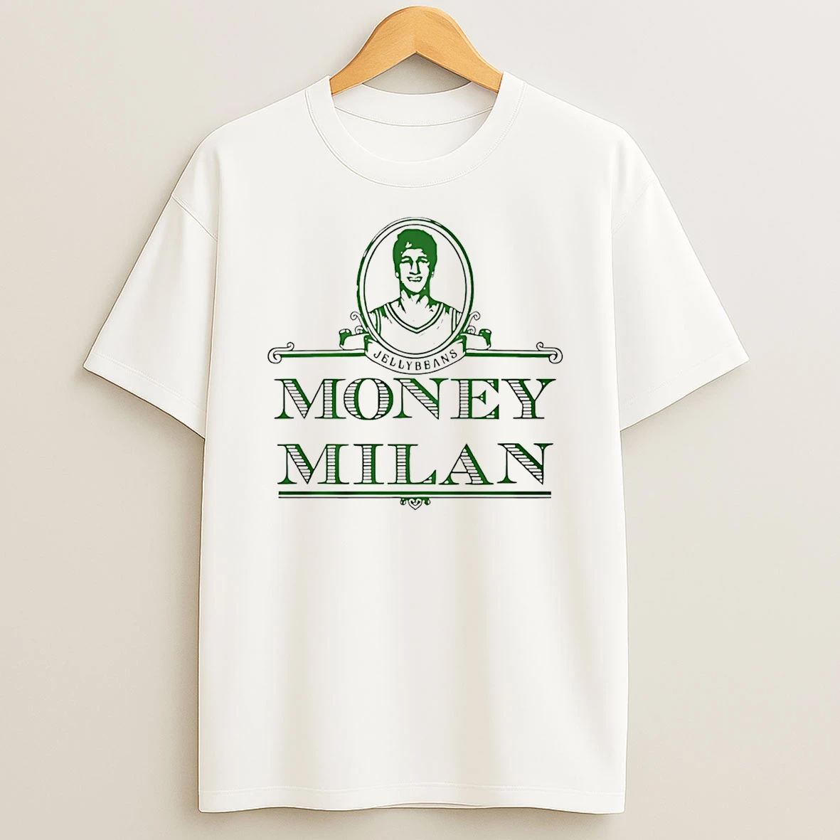 Jackson Pence Wearing Money Milan T Shirt