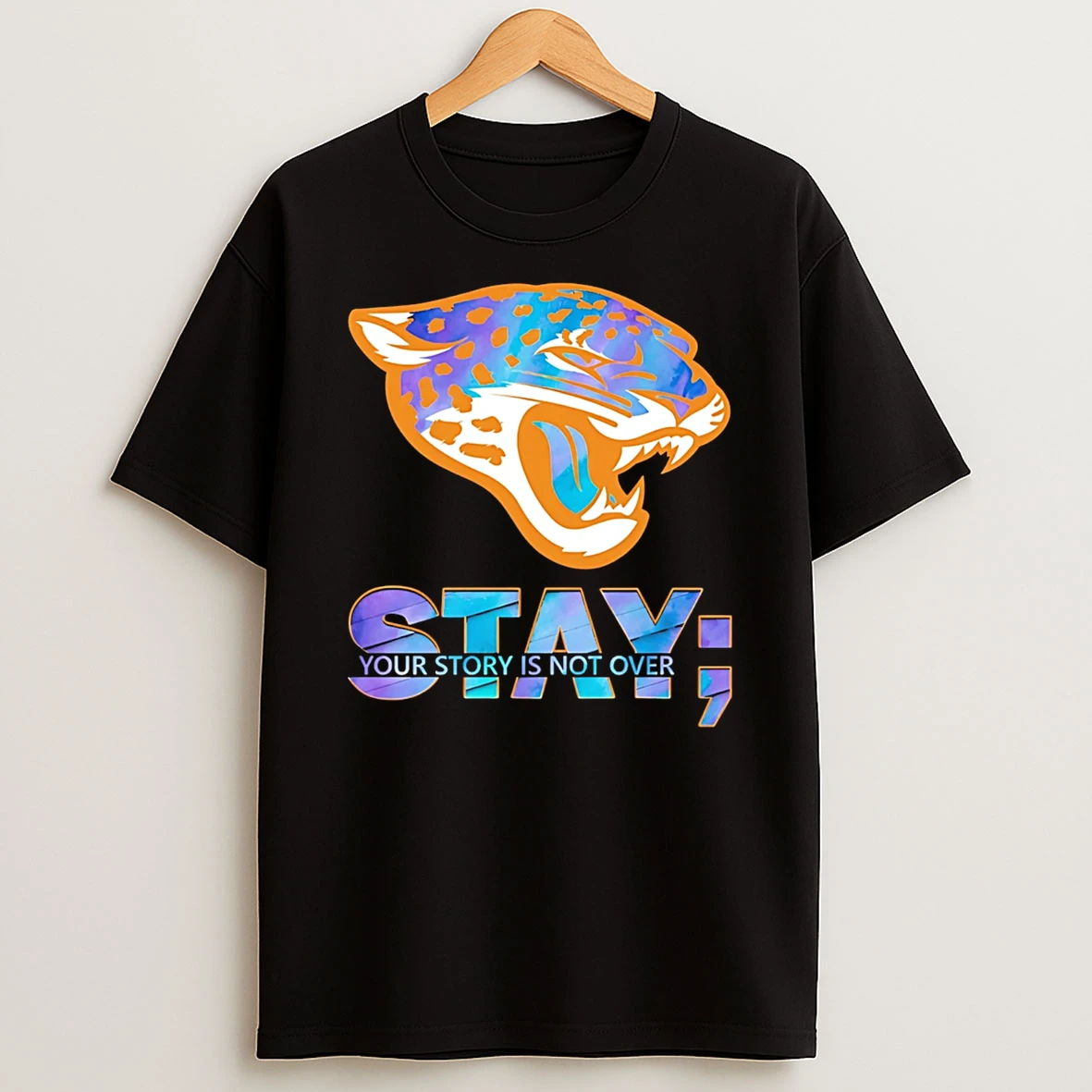 Jacksonville Jaguars Stay Your Story Is Not Over T Shirt