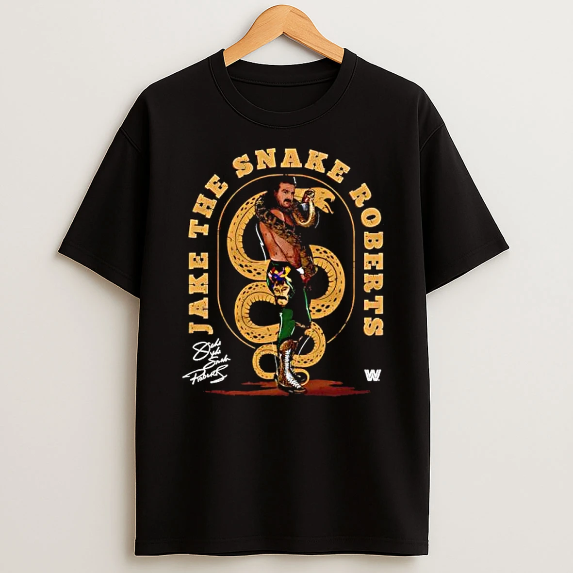 Jake The Snake Roberts Signature T Shirt