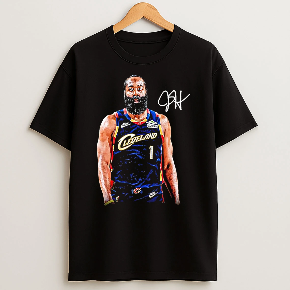 James Harden Cleveland Cavaliers Cavs Signature T Shirt