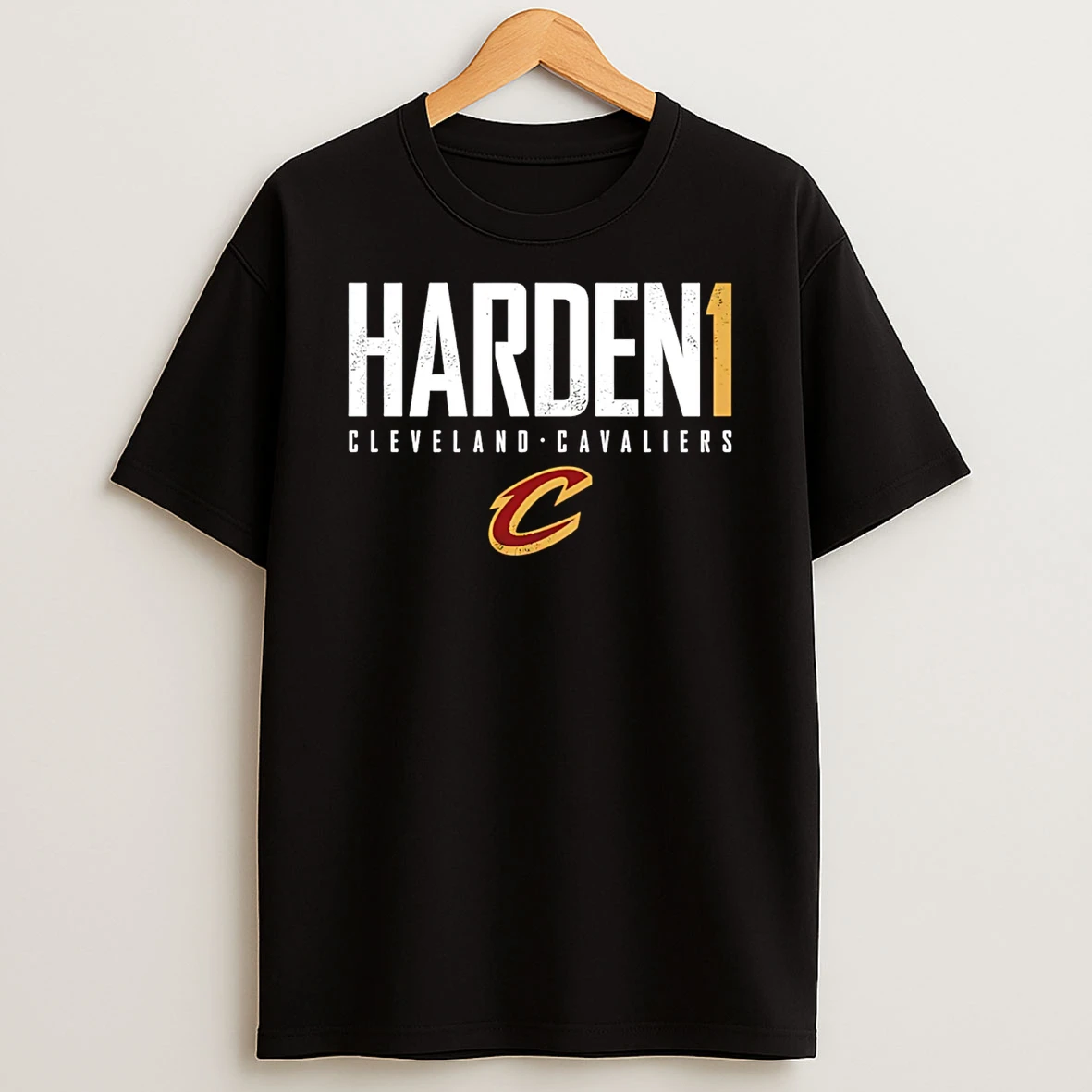 James Harden Cleveland Cavaliers Elite Number And Name T Shirt