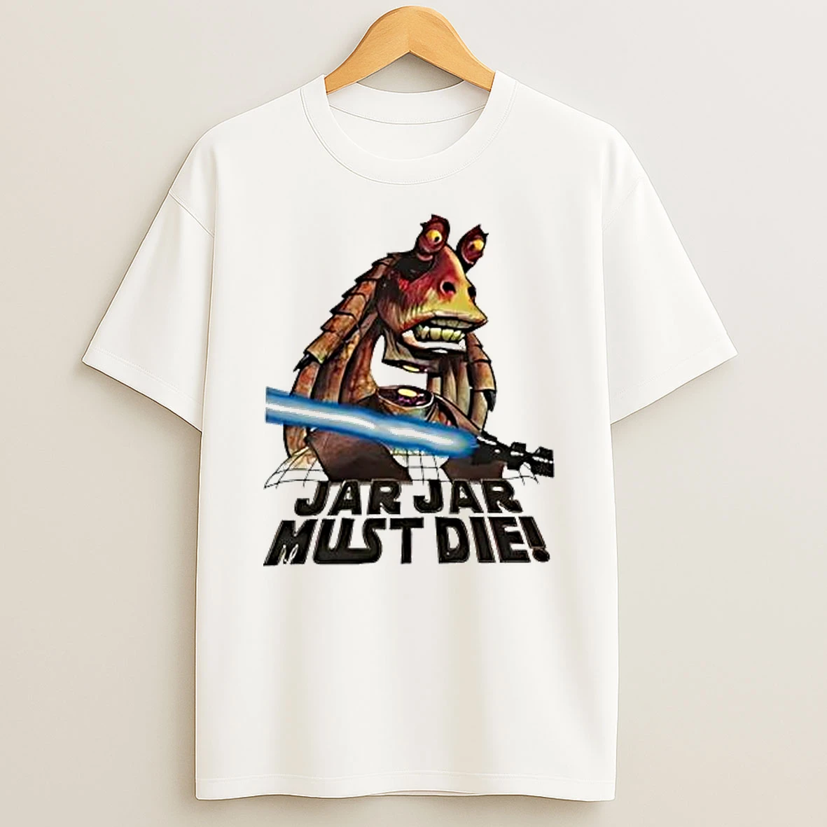Jar Jar Must Die Star Wars Graphic T Shirt