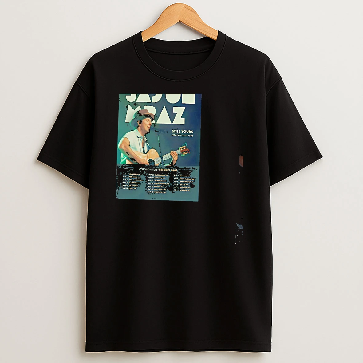 Jason Mraz 2026 East Coast Tour T Shirt