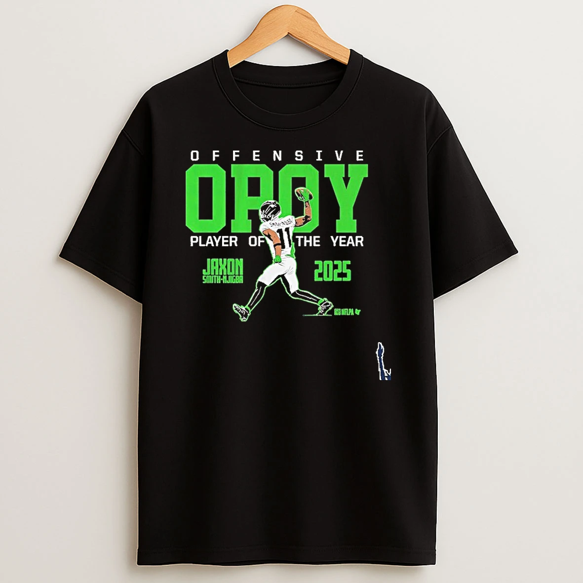 Jaxon Smith Njigba 2025 Offensive Player Of The Year T Shirt