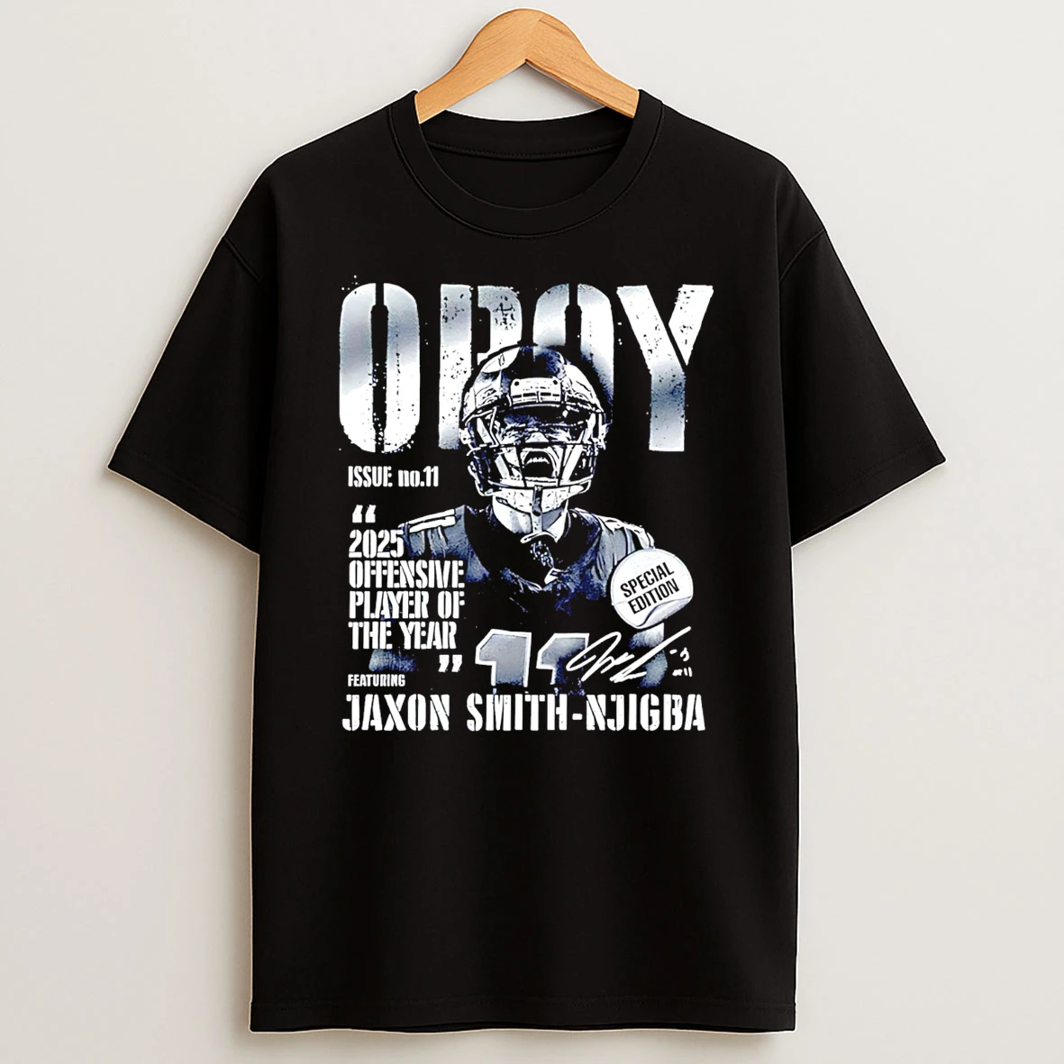 Jaxon Smith Njigba Seattle Seahawks Oroy Vintage T Shirt