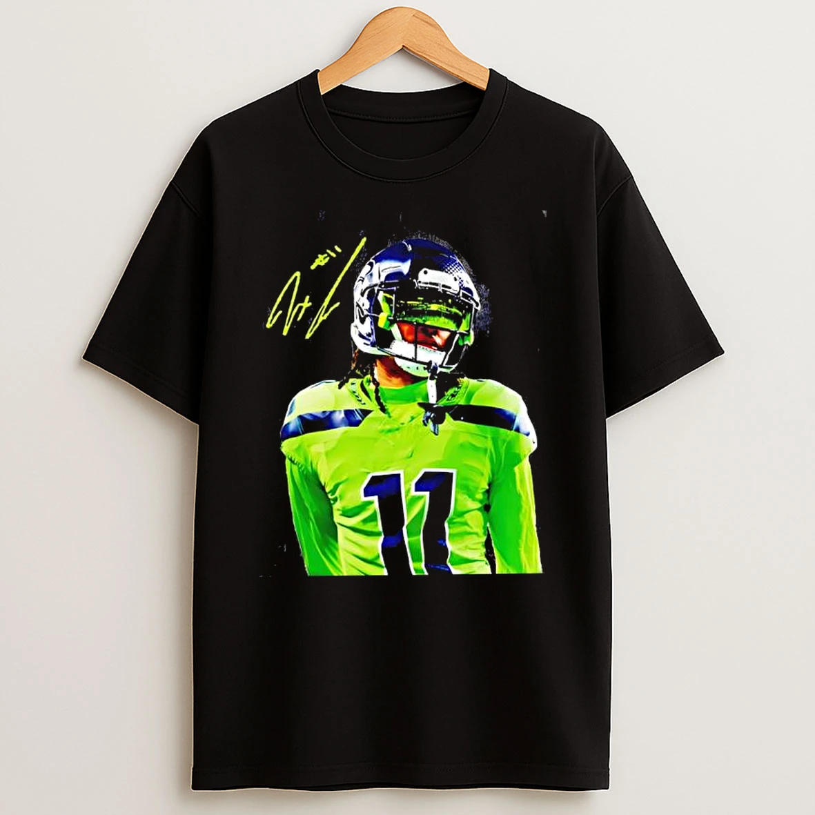 Jaxon Smith Njigba Signature Retro T Shirt