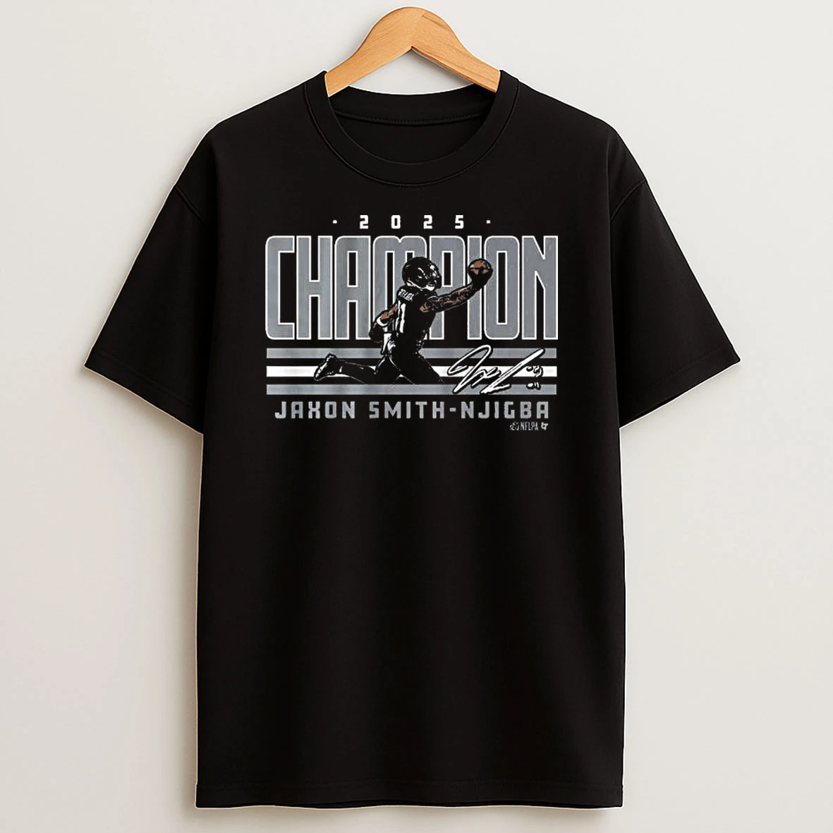 Jaxon Smith Njigba 2025 World Champ T Shirt