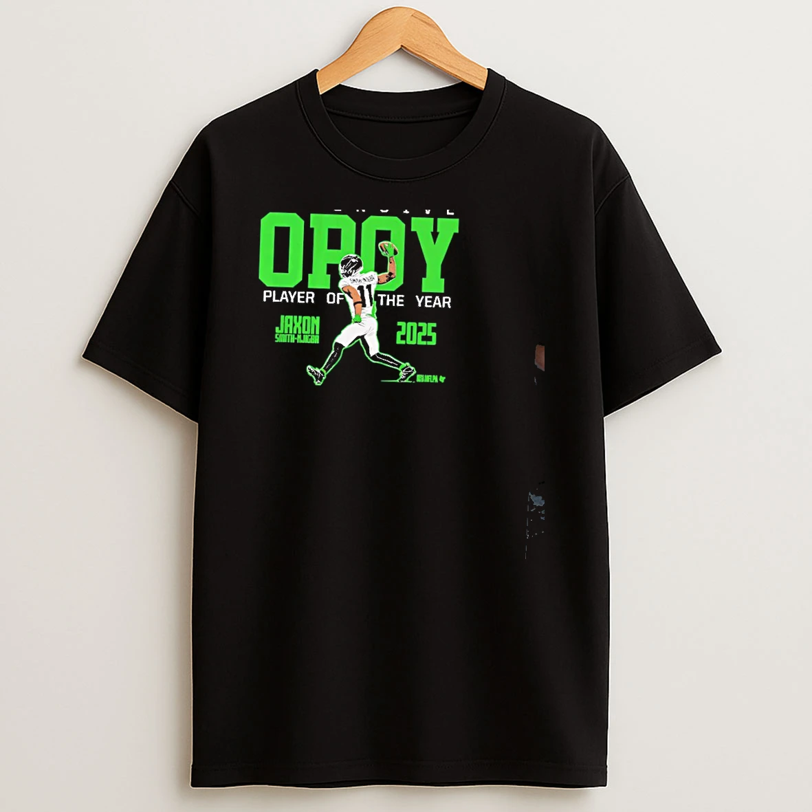 Jaxson Smith Njigba 2025 Offensive Player Of The Year T Shirt