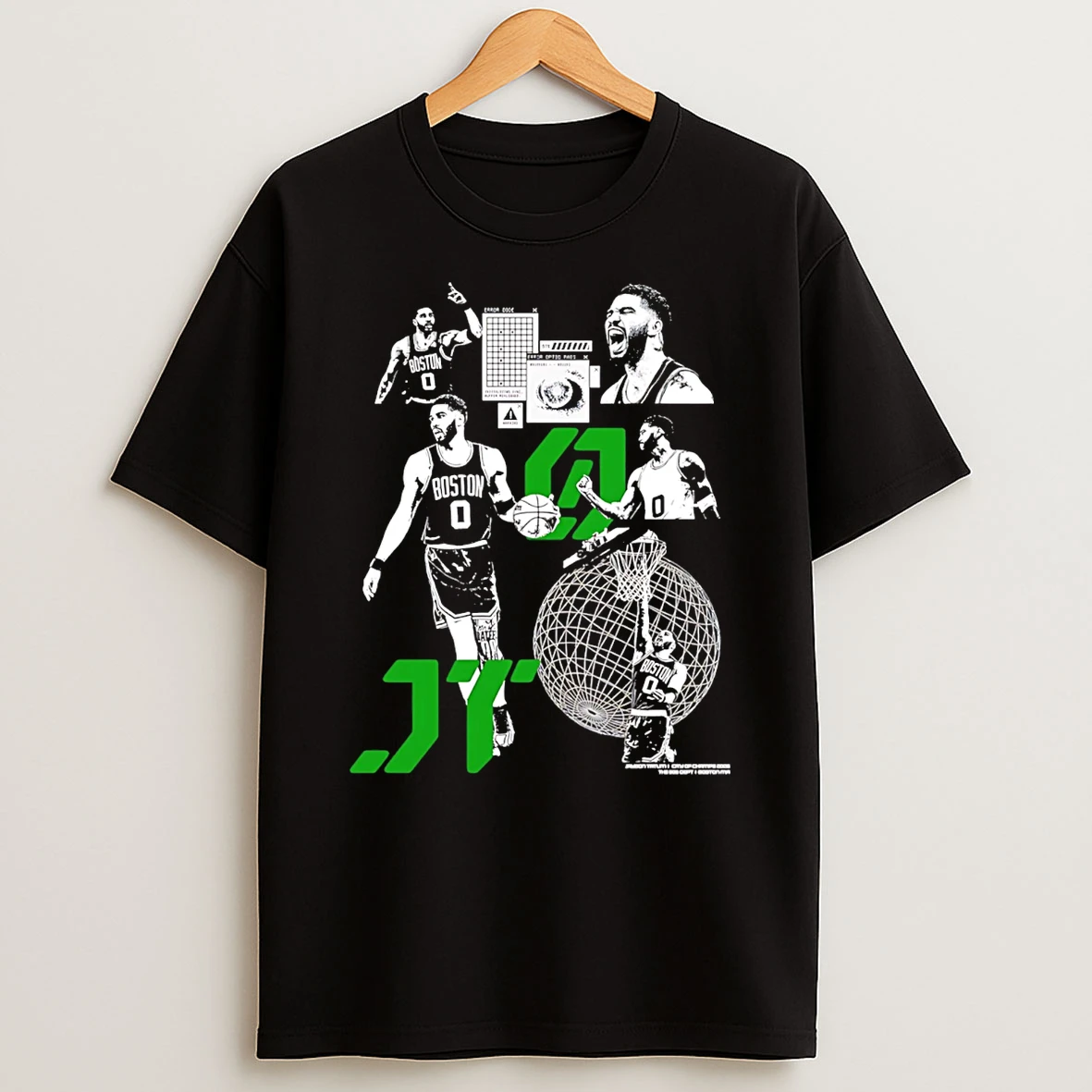 Jayson Tatum Boston Celtics The Process Graphic T Shirt