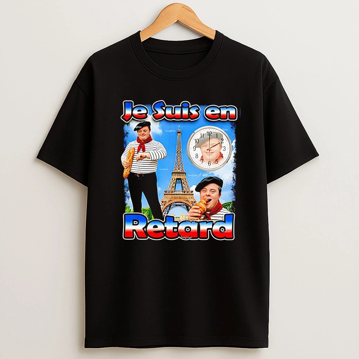 Je Suis En Retard Graphic T Shirt
