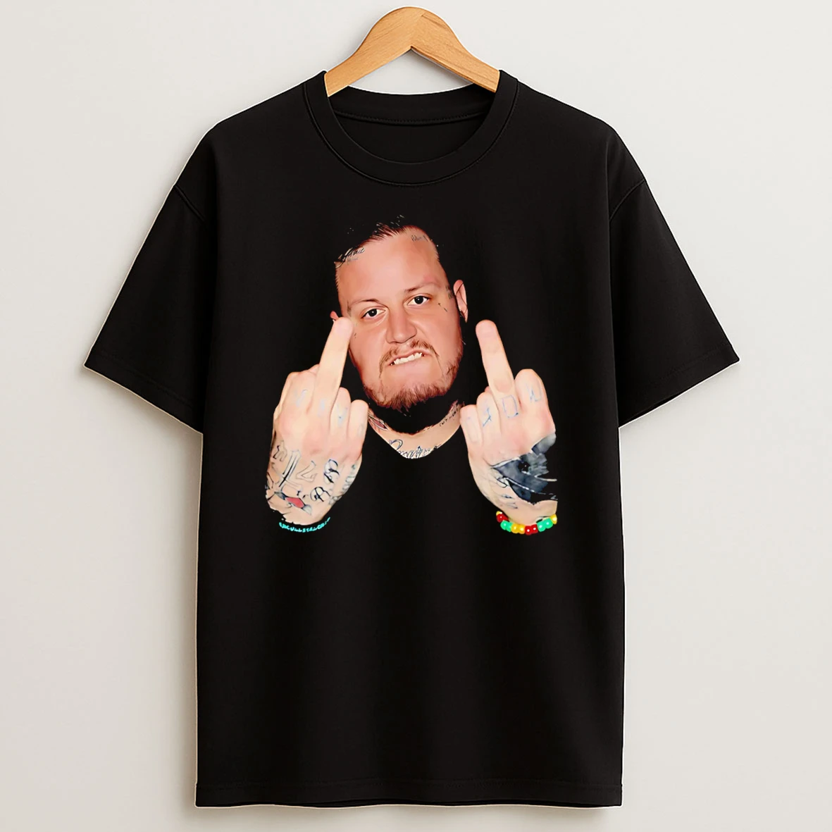 Jelly Roll 2026 Grammy Middle Finger T Shirt